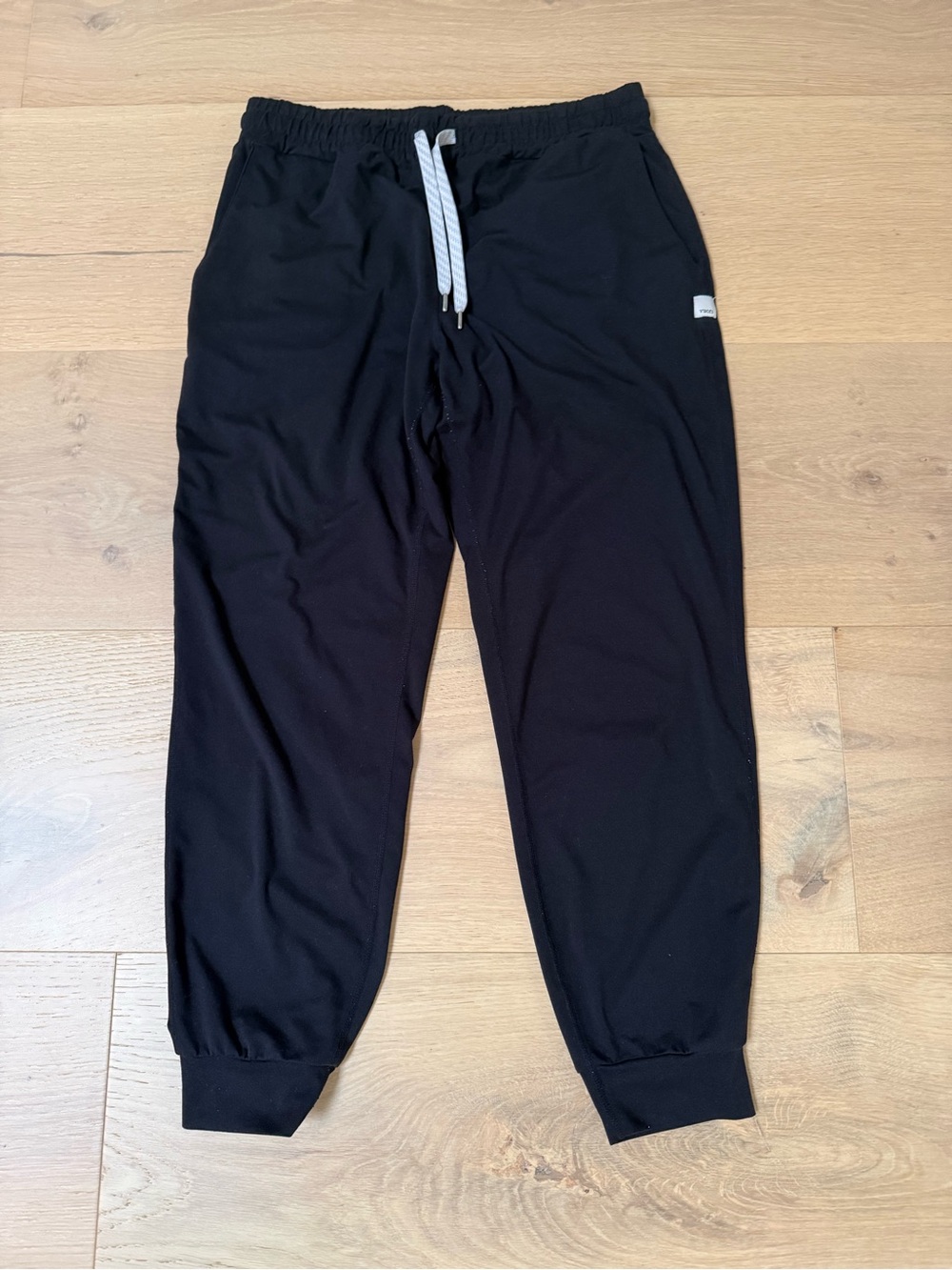 Black Drawstring Jogger Pants
